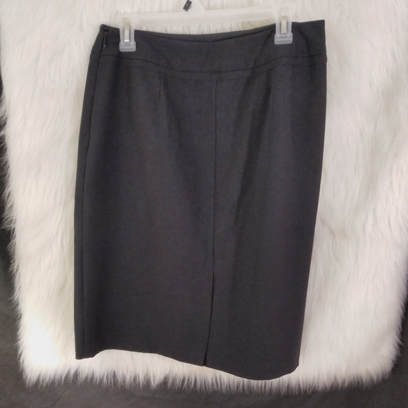 GEORGE Stretch Black A Line Skirt Size 10 - Picture 4 of 7